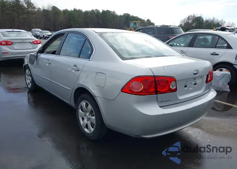 2008 Kia Optima Lx из США, поврежденный, VIN KNAGE123985211769